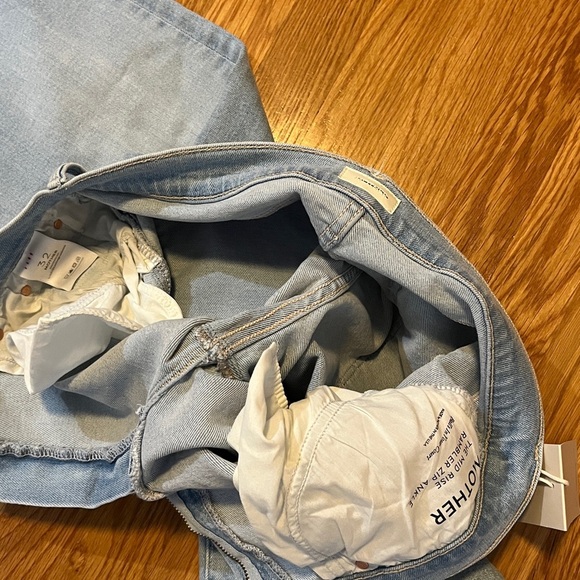 MOTHER The Mid Rise Rambler Zip Ankle Size 32 NWT - Picture 9 of 12